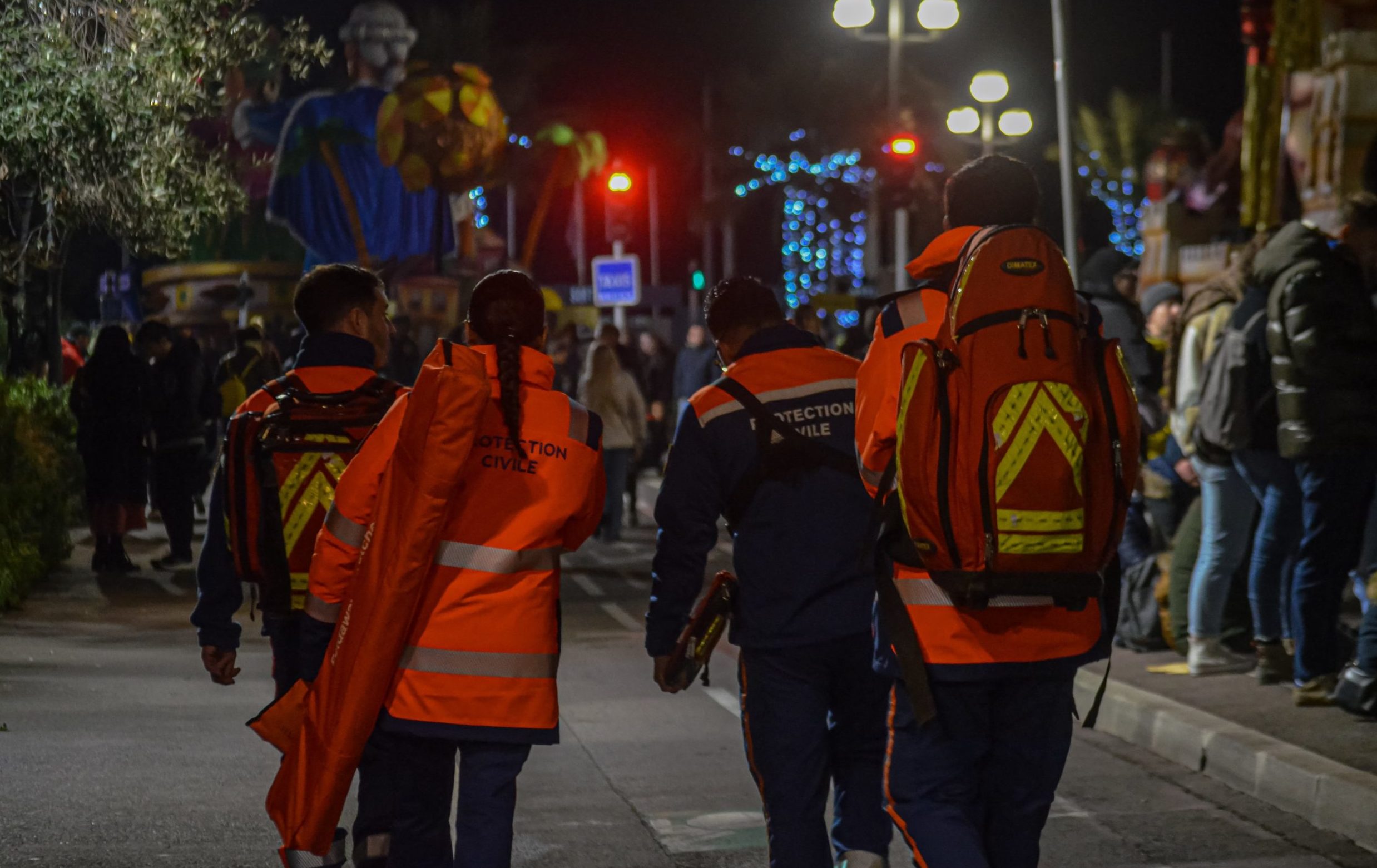 Au coeur du Carnaval de Nice 2023 avec la Protection Civile
